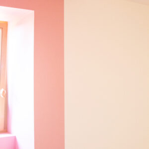 exemple d'application de couleur / blanc dans une chambre